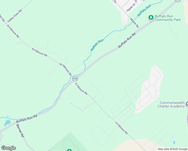 map of restaurants, bars, coffee shops, grocery stores, and more near 2781 Buffalo Run Road in Bellefonte