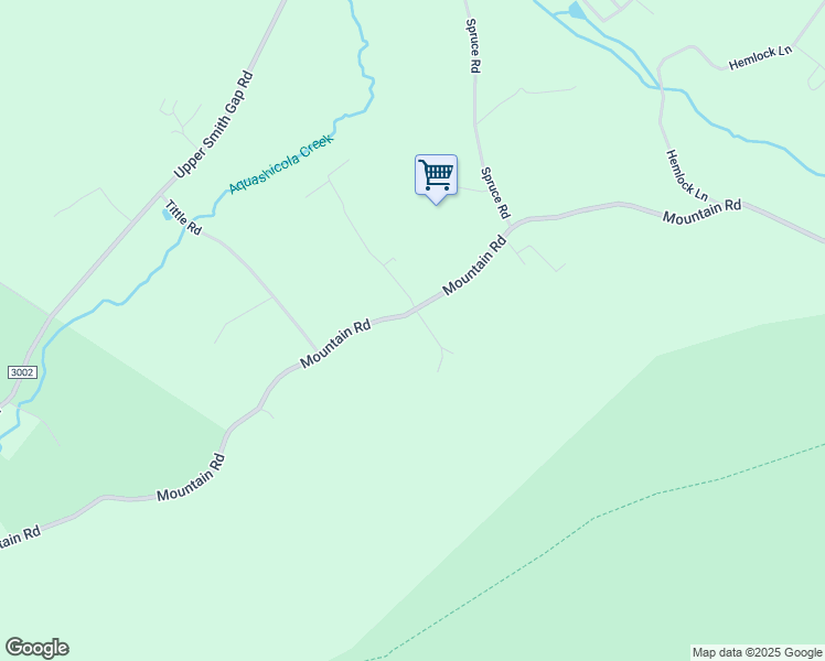 map of restaurants, bars, coffee shops, grocery stores, and more near 3038 Mountain Road in Saylorsburg