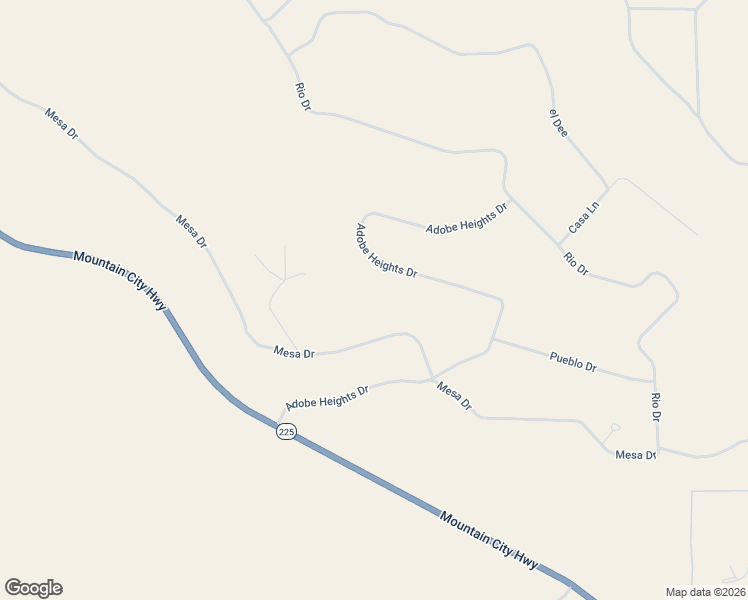 map of restaurants, bars, coffee shops, grocery stores, and more near 6545-6547 Mesa Drive in Elko