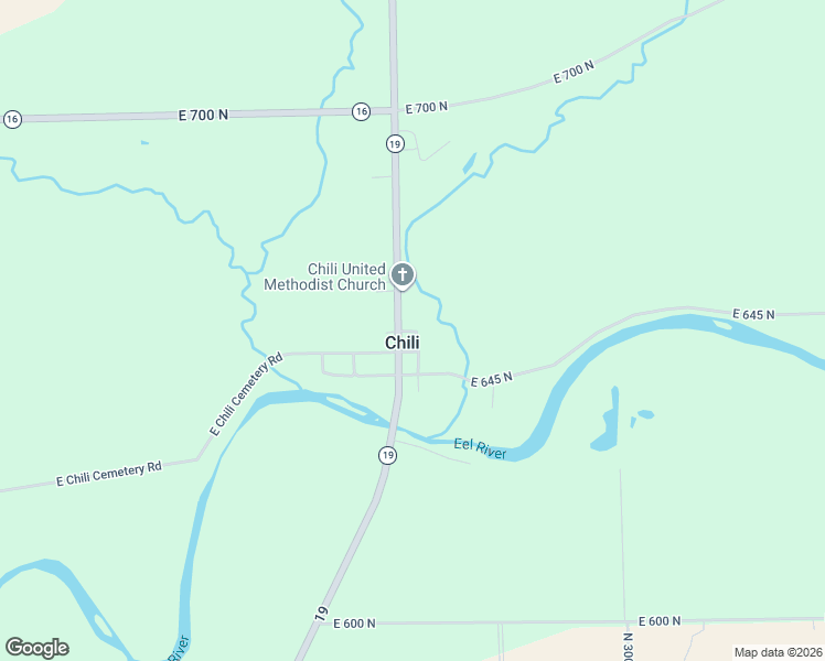 map of restaurants, bars, coffee shops, grocery stores, and more near East North Street in Miami County