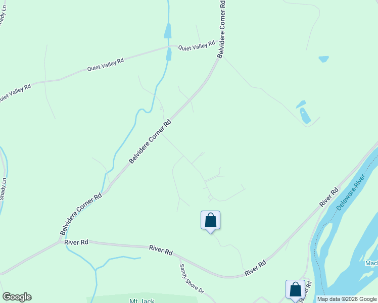 map of restaurants, bars, coffee shops, grocery stores, and more near 114 Frutchey Court in Mount Bethel