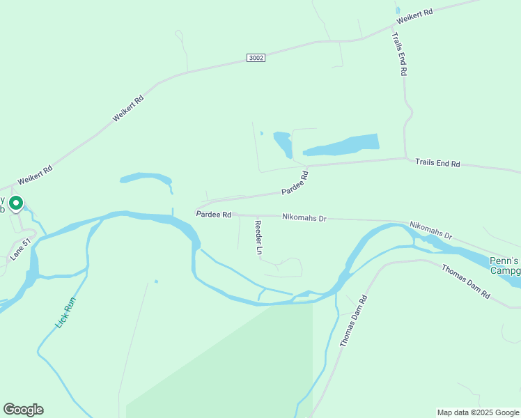 map of restaurants, bars, coffee shops, grocery stores, and more near 967 Pardee Road in Millmont