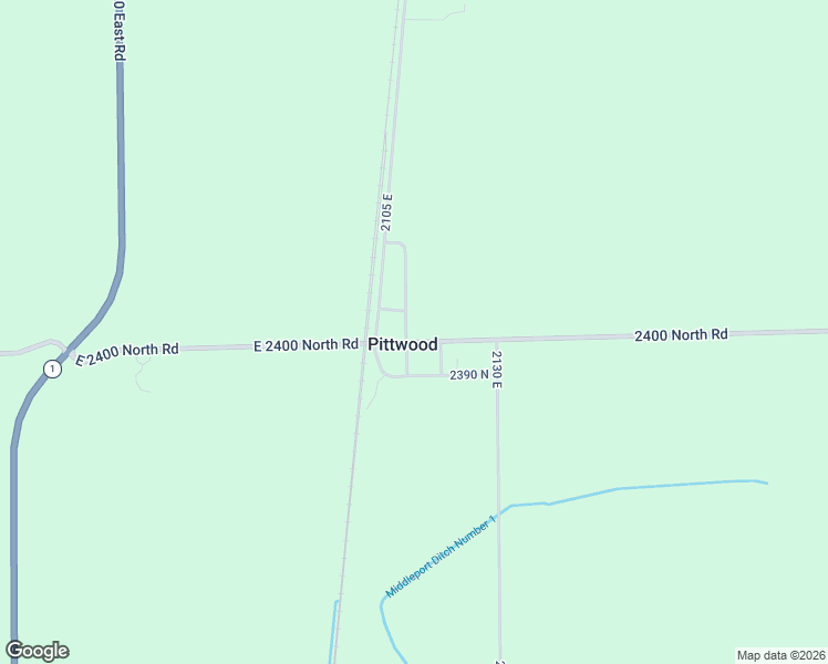 map of restaurants, bars, coffee shops, grocery stores, and more near 2404 North 2110 East Road in Watseka