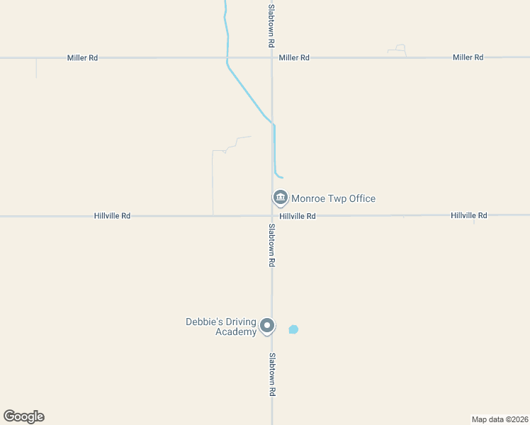 map of restaurants, bars, coffee shops, grocery stores, and more near 2885 Hillville Road in Elida