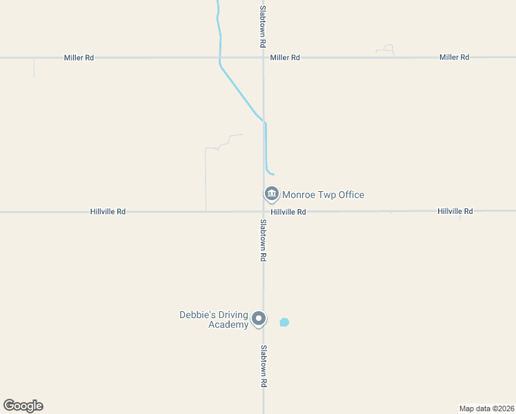 map of restaurants, bars, coffee shops, grocery stores, and more near 2885 Hillville Road in Elida