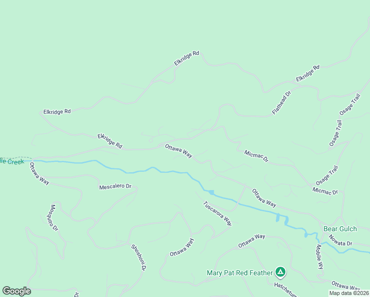 map of restaurants, bars, coffee shops, grocery stores, and more near 3689 Ottawa Way in Red Feather Lakes