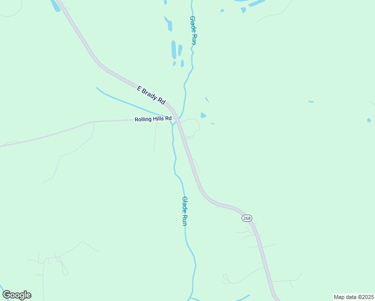 map of restaurants, bars, coffee shops, grocery stores, and more near 590 East Brady Road in Kittanning