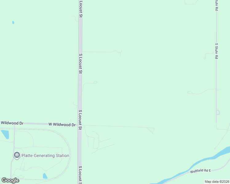 map of restaurants, bars, coffee shops, grocery stores, and more near 4701 South Locust Street in Grand Island