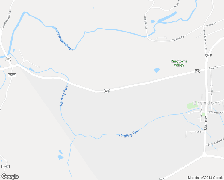 map of restaurants, bars, coffee shops, grocery stores, and more near 421 Rattlin Run Road in Ringtown