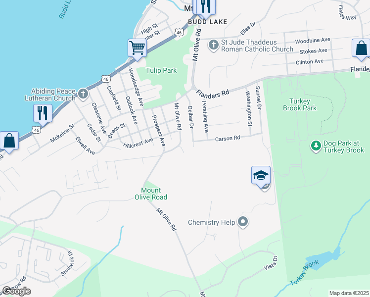 79 Mount Olive Road, Budd Lake NJ Walk Score