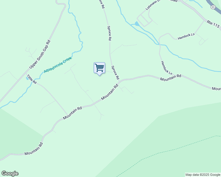 map of restaurants, bars, coffee shops, grocery stores, and more near 3079 Mountain Road in Saylorsburg