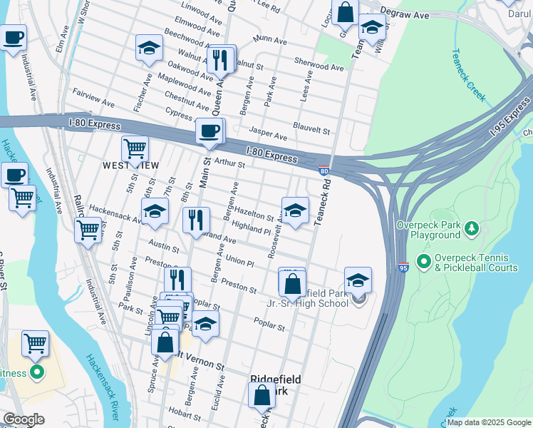 82 Hazelton Street, Ridgefield Park NJ Walk Score