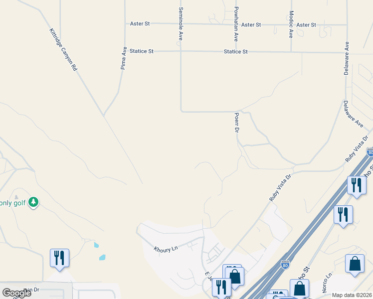 map of restaurants, bars, coffee shops, grocery stores, and more near 3219 Ruby Vista Drive in Elko
