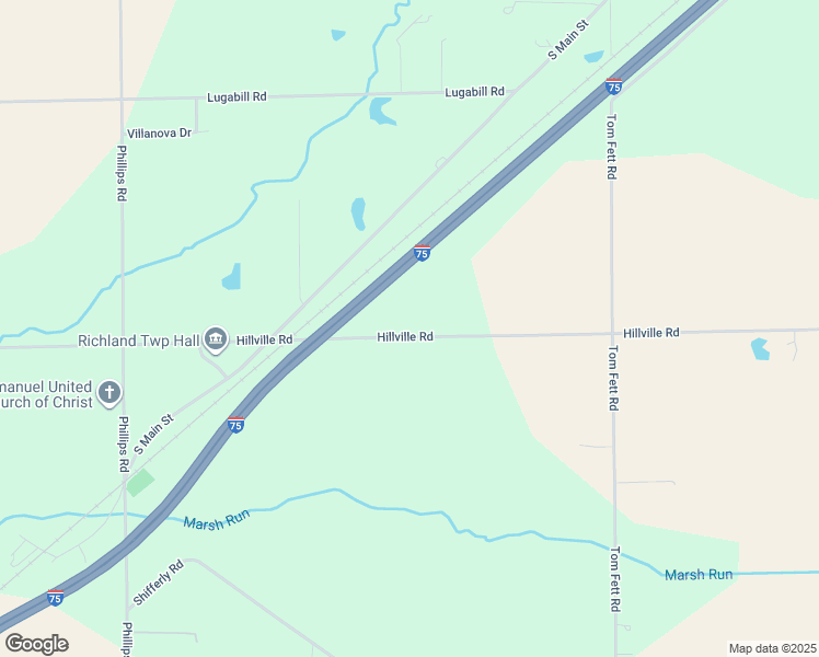 map of restaurants, bars, coffee shops, grocery stores, and more near 9485 Hillville Road in Bluffton