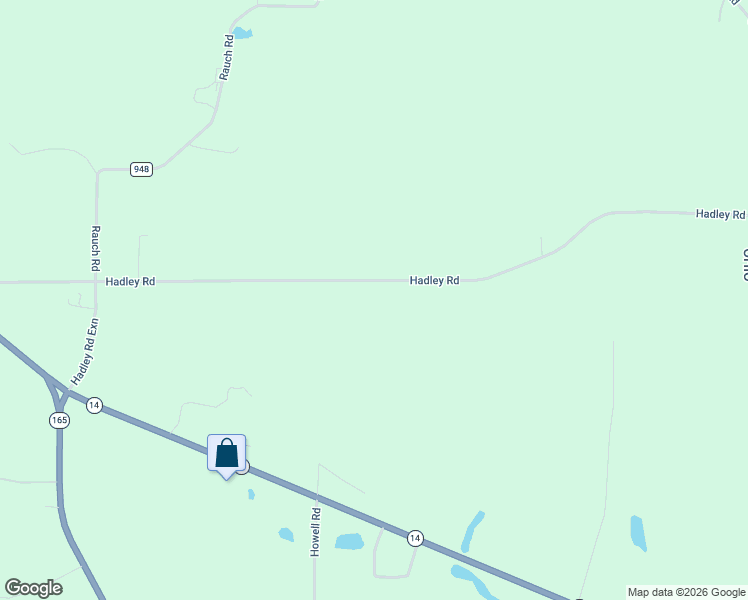 map of restaurants, bars, coffee shops, grocery stores, and more near 51117 Hadley Road in East Palestine