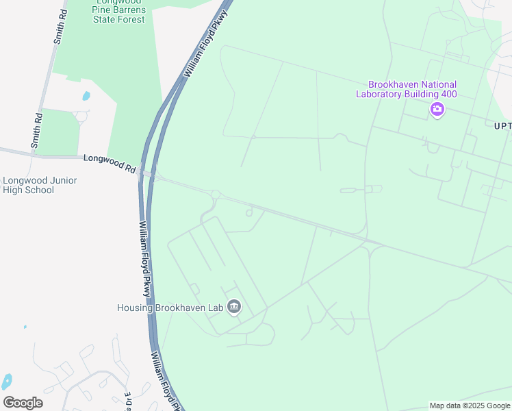 map of restaurants, bars, coffee shops, grocery stores, and more near 410 West Princeton Avenue in Yaphank