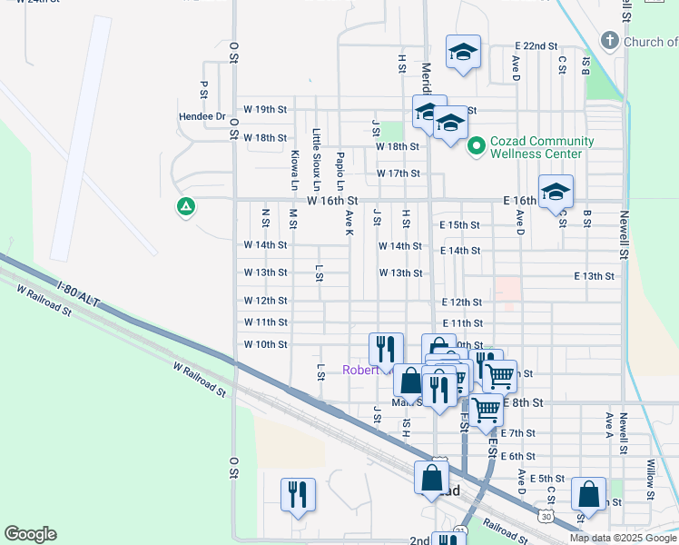 410 West 13th Street, Cozad NE Walk Score