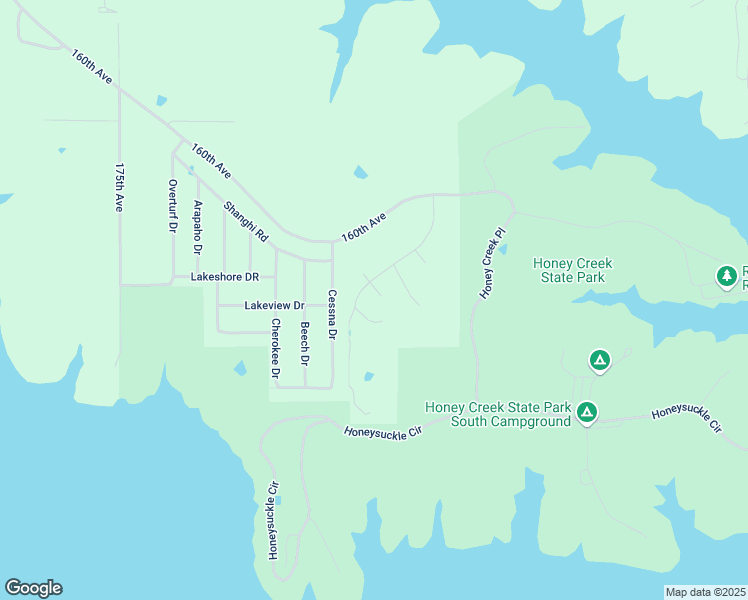 map of restaurants, bars, coffee shops, grocery stores, and more near 12400-12498 Parkside Drive in Moravia