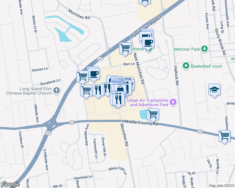 313 Smith Haven Mall, Calverton NY Walk Score