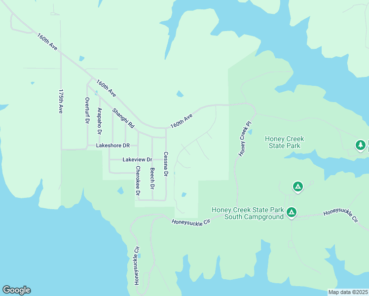 map of restaurants, bars, coffee shops, grocery stores, and more near 12400 Parkside Drive in Moravia