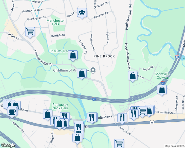 330 Changebridge Road, Montville NJ Walk Score