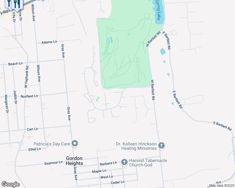 map of restaurants, bars, coffee shops, grocery stores, and more near 7 Turnberry Court in Middle Island
