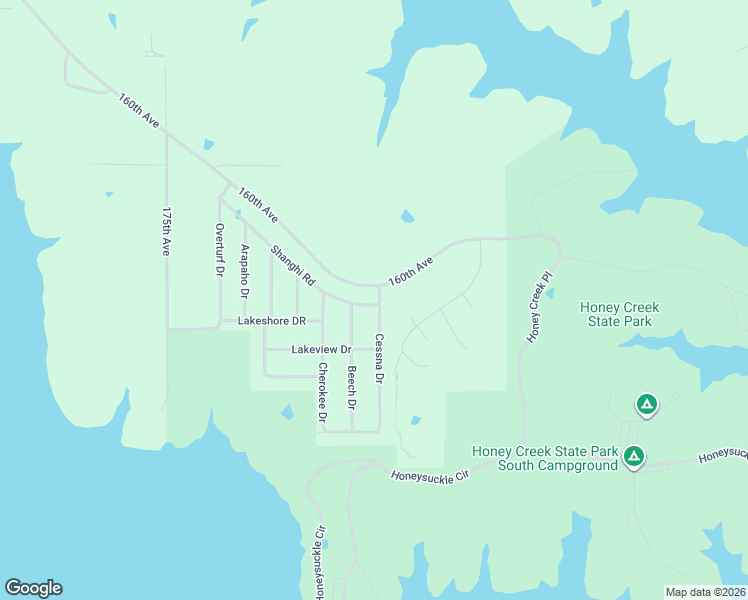 map of restaurants, bars, coffee shops, grocery stores, and more near 160th Ave in Moravia