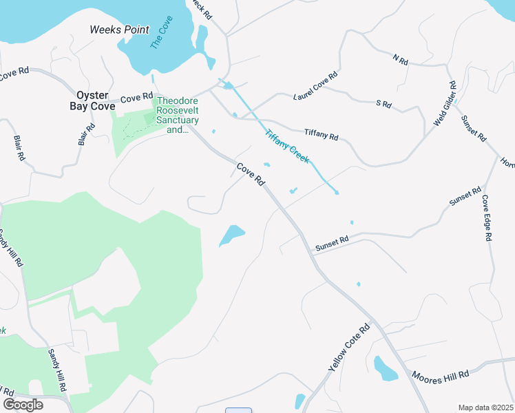 map of restaurants, bars, coffee shops, grocery stores, and more near 156 Cove Road in Oyster Bay