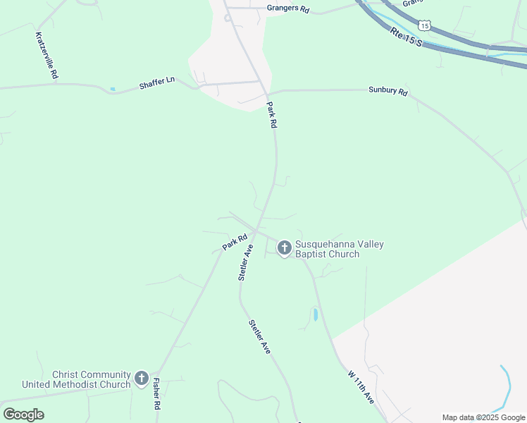 map of restaurants, bars, coffee shops, grocery stores, and more near 2 Heritage Lane in Snyder County