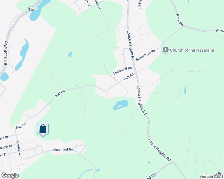map of restaurants, bars, coffee shops, grocery stores, and more near 150 Rutt Road in Bangor