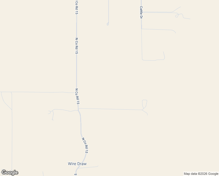 map of restaurants, bars, coffee shops, grocery stores, and more near 19680 North Co Road 15 in Wellington