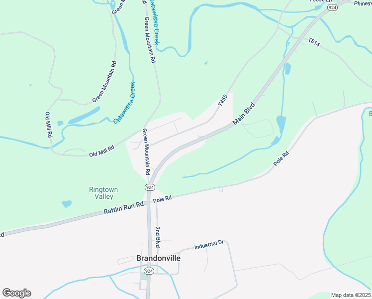 map of restaurants, bars, coffee shops, grocery stores, and more near 190 Main Boulevard in Ringtown