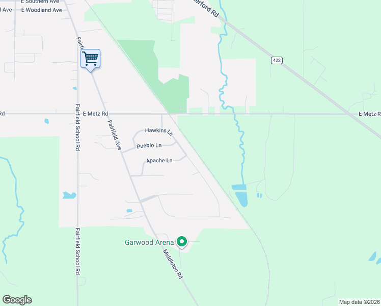 map of restaurants, bars, coffee shops, grocery stores, and more near 142 Hawkins Lane in Columbiana