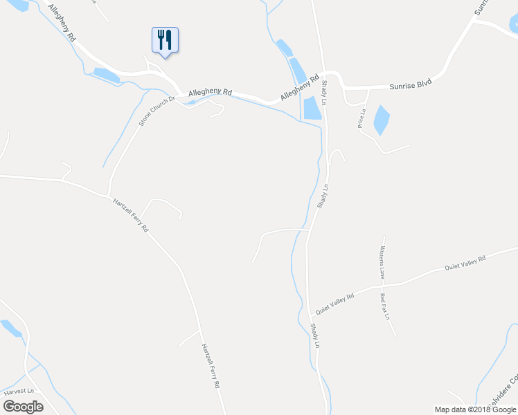 map of restaurants, bars, coffee shops, grocery stores, and more near 1381 Shady Lane in Mount Bethel