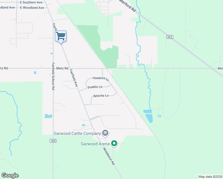 map of restaurants, bars, coffee shops, grocery stores, and more near 139 Hawkins Lane in Columbiana