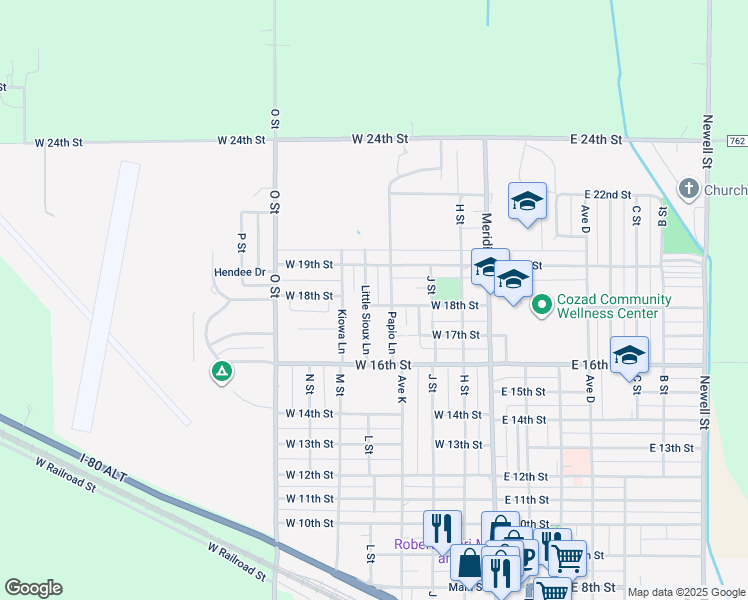 418 West 18th Street, Cozad NE Walk Score