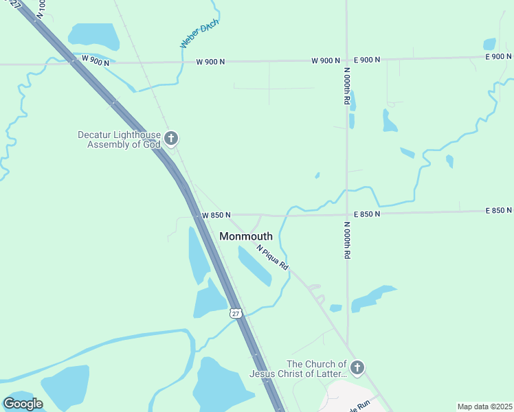 map of restaurants, bars, coffee shops, grocery stores, and more near 251 West 850 North in Decatur