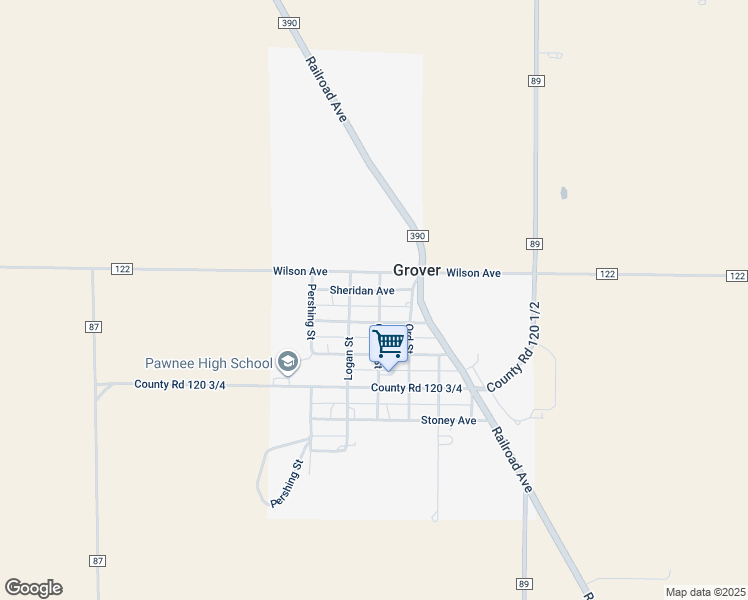 map of restaurants, bars, coffee shops, grocery stores, and more near 290 Sheridan Avenue in Grover