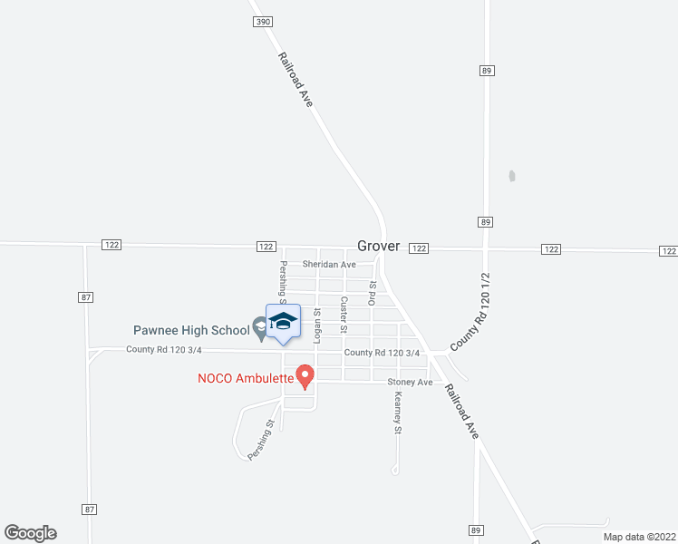 map of restaurants, bars, coffee shops, grocery stores, and more near 290 Sheridan Avenue in Grover