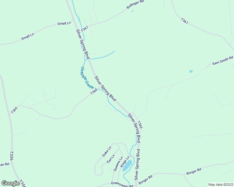 map of restaurants, bars, coffee shops, grocery stores, and more near 464 Silver Spring Boulevard in Kunkletown
