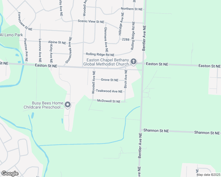 map of restaurants, bars, coffee shops, grocery stores, and more near 3845 Teakwood Street Northeast in Canton