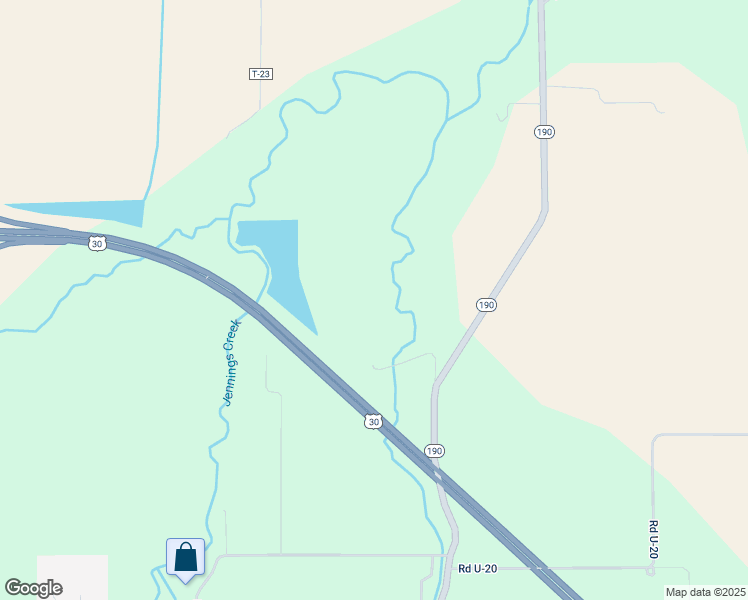 map of restaurants, bars, coffee shops, grocery stores, and more near 20714-20998 Highway 190 in Delphos
