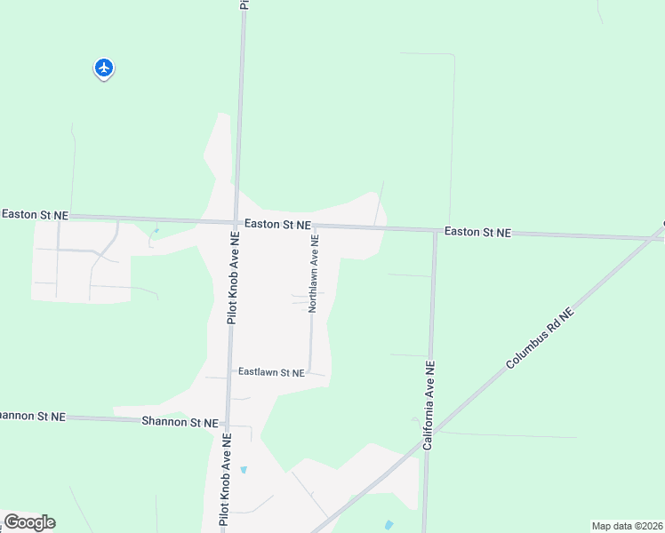 map of restaurants, bars, coffee shops, grocery stores, and more near 6846 Northlawn Avenue Northeast in Louisville