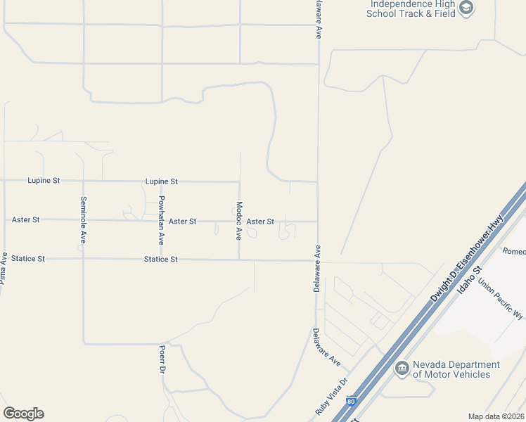 map of restaurants, bars, coffee shops, grocery stores, and more near 3931 Aster Street in Elko