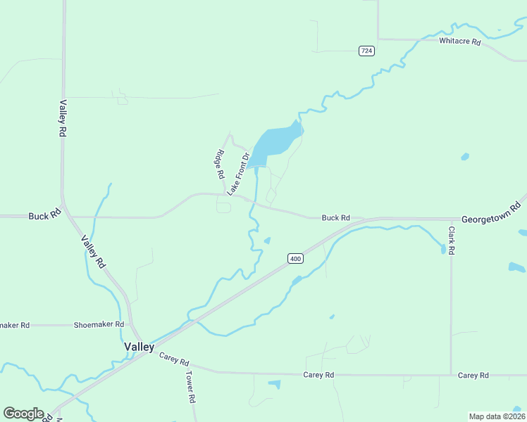 map of restaurants, bars, coffee shops, grocery stores, and more near 29663 Buck Road in Salem