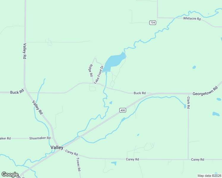 map of restaurants, bars, coffee shops, grocery stores, and more near 29663 Buck Road in Salem