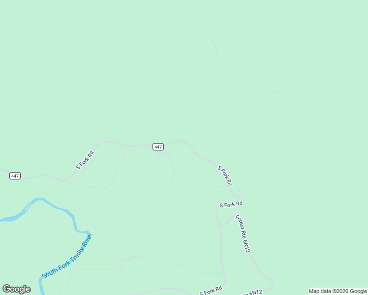 map of restaurants, bars, coffee shops, grocery stores, and more near South Fork Road in Salyer