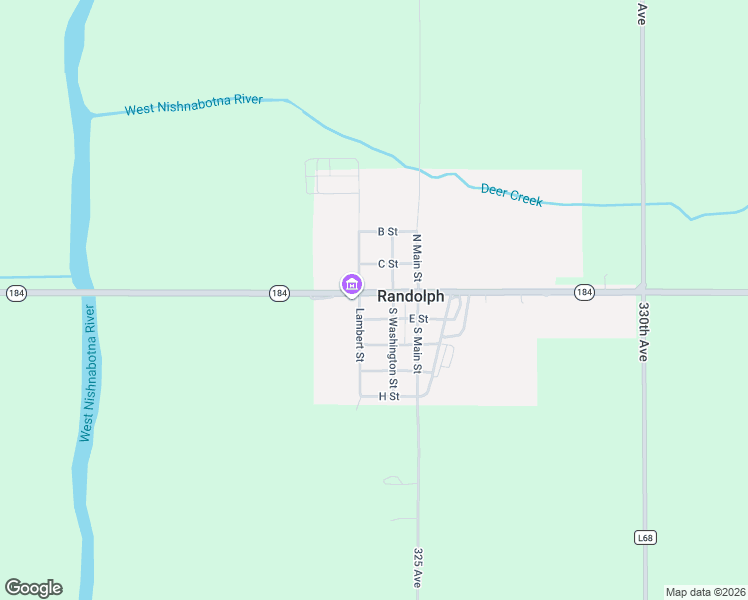 map of restaurants, bars, coffee shops, grocery stores, and more near 205 Randolph Street in Randolph
