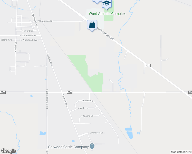 map of restaurants, bars, coffee shops, grocery stores, and more near 490 Metz Road in Columbiana