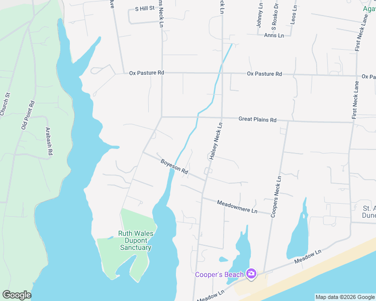 map of restaurants, bars, coffee shops, grocery stores, and more near 352 Captains Neck Lane in Southampton